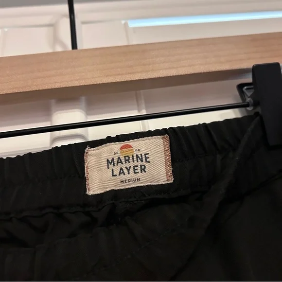 Marine Layer Piper Pants Black Size Medium - Picture 3 of 4